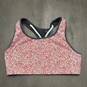 Women's Speckled Racerback Sports Bra